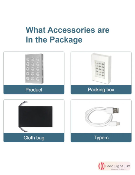Appareil de luminothérapie rouge Portable pour un meilleur bien-être