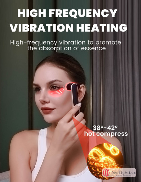 Red Light Face Wand for Anti-Aging Skincare