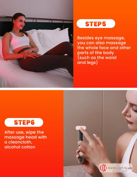 Red Light Face Wand for Anti-Aging Skincare