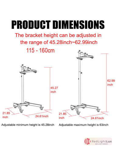 Appareil de luminothérapie rouge Standard pour un meilleur bien-être