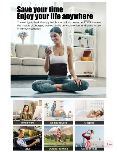 Revolutionary Portable Red Light Therapy Belt | Pain Relief & Healing