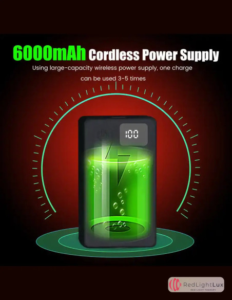 Revolutionaire draagbare roodlichttherapieband - Pijnverlichting en genezing