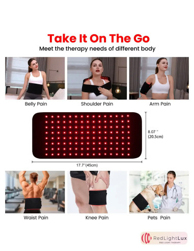 Revolutionary Portable Red Light Therapy Belt | Pain Relief & Healing