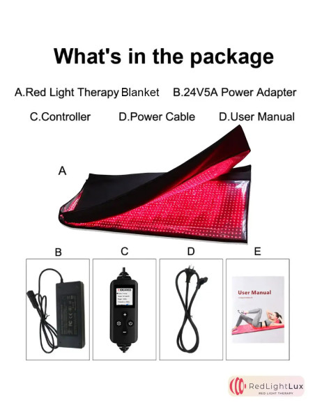 Revolutionaire Deken voor rood lichttherapie | Pijnverlichting en genezing