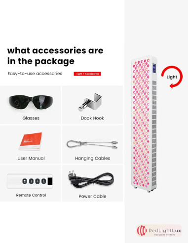 Appareil de luminothérapie rouge Standard pour un meilleur bien-être