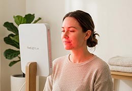 Thérapie par lumière rouge pour la dermatite périorale