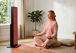 Lichttherapie mit rotem Licht gegen Angstzustände